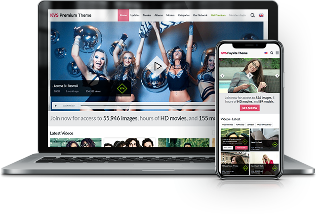 Paysite theme 1